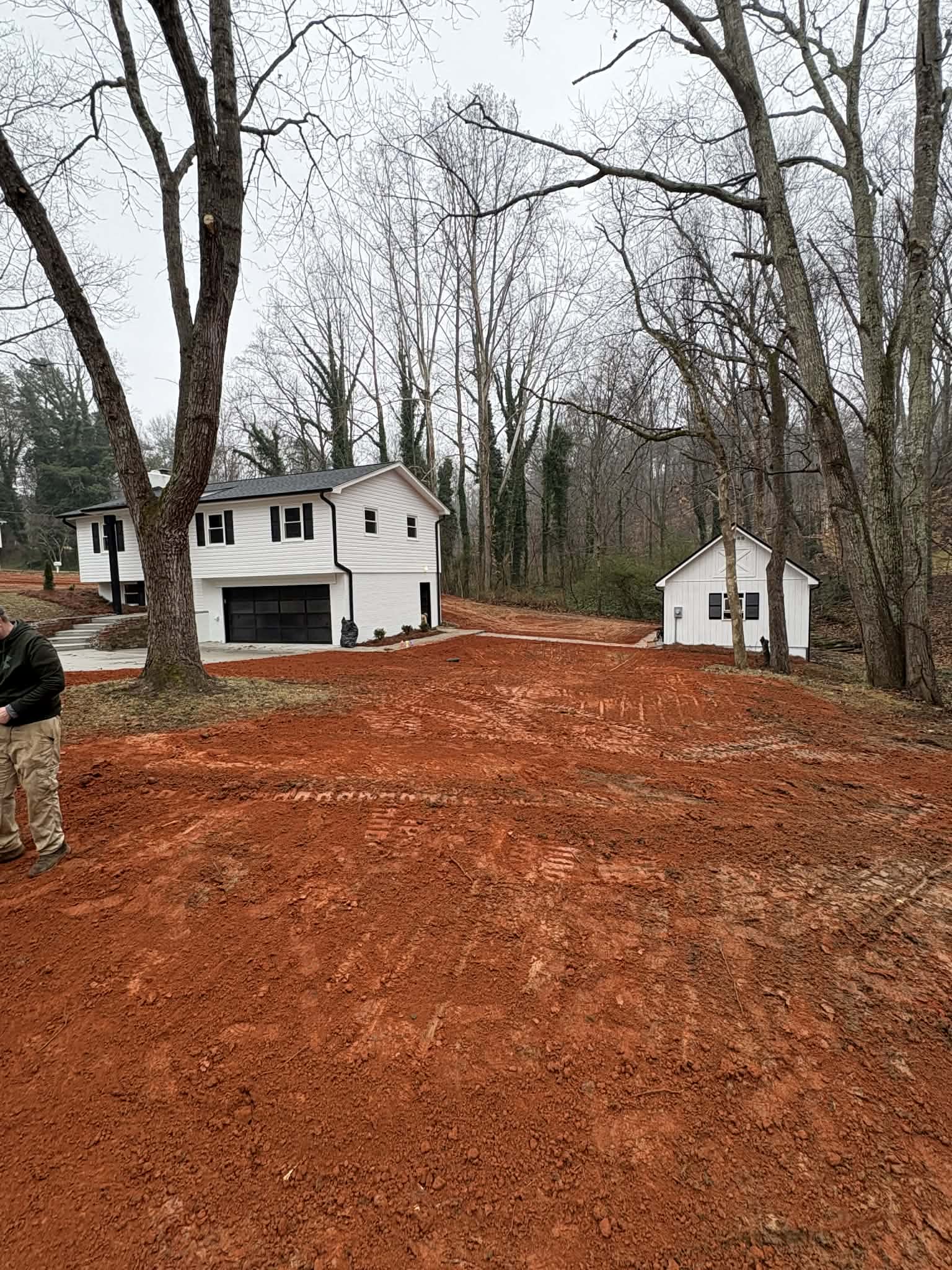 Residential Land Grading and Drainage Preparation in King, NC